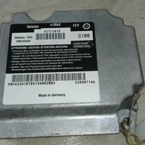 Outlet FIAT STILO 01.09-06.12 Légzsák indító elektronika durrantbontott alkatrész