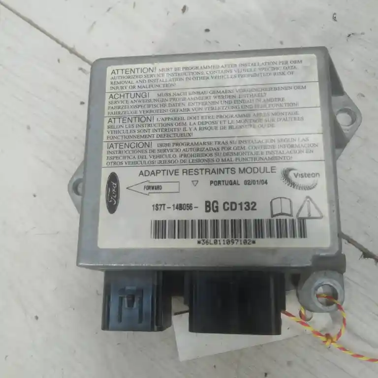 Olcsóbb FORD MONDEO 01-07 Légzsák vezérlőegység bontott alkatrész