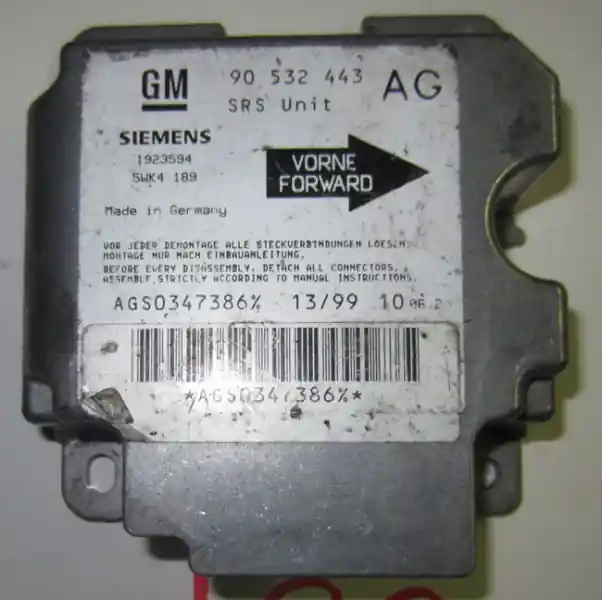 Olcsó OPEL CORSA B 93-00 Légzsák indító elektronika bontott alkatrész