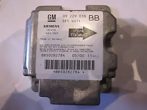 Gyors kiszállítás OPEL CORSA B 93-00 Légzsák indító elektronika bontott alkatrész