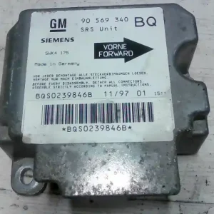 OPEL VECTRA B 96-99 Légzsák vezérlőegység 2.0i bontott alkatrész Árengedmény