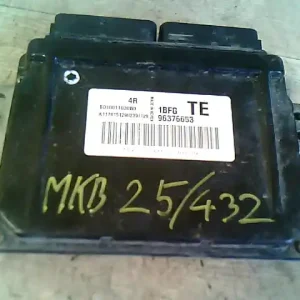 CHEVROLET KALOS Motorvezérlő egység ecu pcm modul 1.2 i, 8v bontott alkatrész Kiárusítás