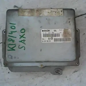 CITROEN SAXO -99 Motorvezérlő egység ecu pcm modul bontott alkatrész Legjobb ár