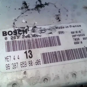 CITROEN XSARA 00.11-04.12 Motorvezérlő egység ecu pcm modul 1.6 benzin bontott alkatrész Prémium