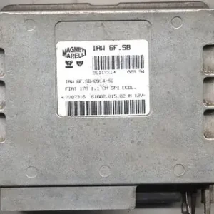 FIAT PUNTO I. Motorvezérlő egység ecu pcm modul bontott alkatrész Utolsó esély