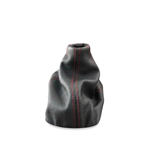 Árengedmény Bőr váltó szoknya fekete/piros