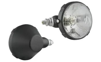 Kerek fényszóró 161mm H4 műanyag házas BAL Ajánlat