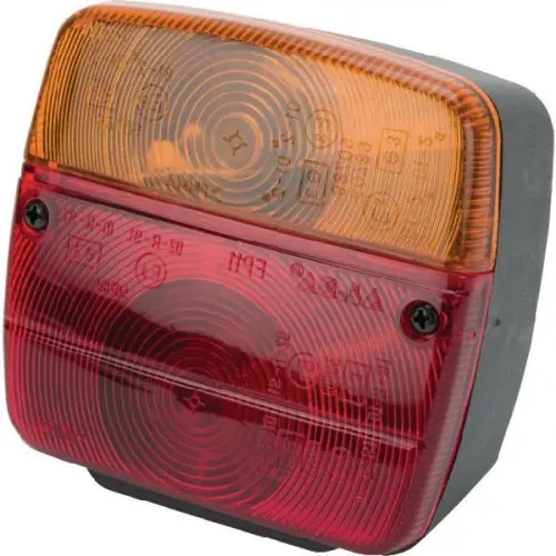 Újdonság Utánfutó hátsó lámpa rendszámvilágítás nélkül