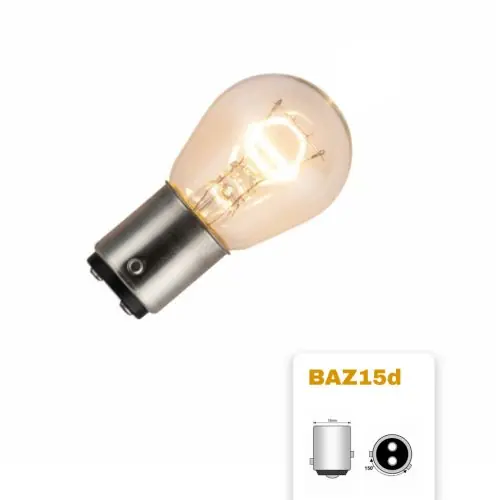 Gyors kiszállítás Dupla szálas cseresznye izzó 24V 21/4W