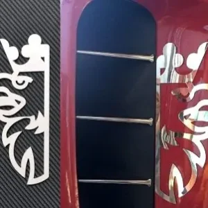 Scania inox Griff szellőző mellé PÁRBAN Akciós ár