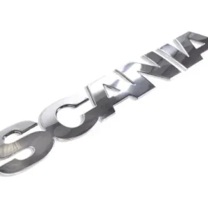 Scania inox domború felirat 72x12 cm Különleges ajánlat