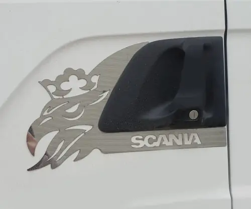 Ajánlat Scania inox ajtókilincs dísz párban