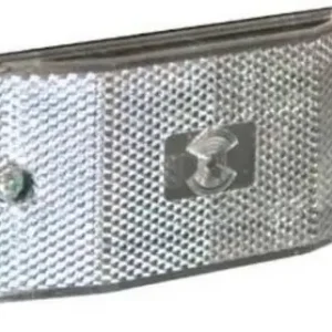 Helyzetjelző lámpa 12/24V (trapéz) ledes fehér Különleges ajánlat