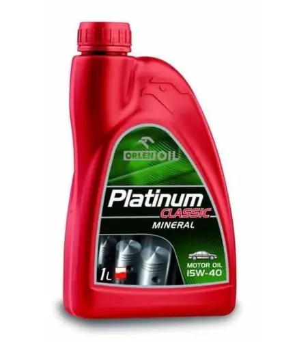Azonnali szállítás Motorolaj ORLEN Platinum Classic 15W40 1L