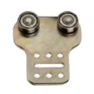 Árengedmény Ponyva görgő kétoldalas dupla hosszlyukas 19mm