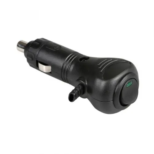 Szivargyújtó dugó LED-es kapcsolóval 12/24V Végkiárusítás