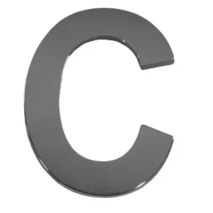Olcsó Krómozott C betű 70 mm