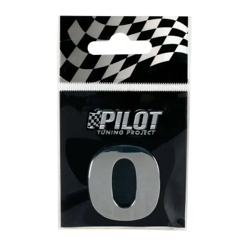 Vásárlói kedvenc Krómozott O betű 30 mm