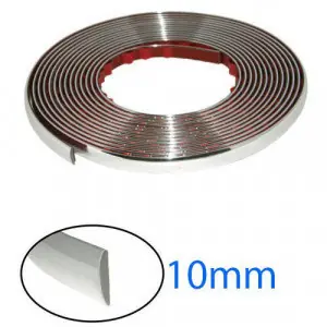 Utolsó esély Króm díszcsík 10mm (15m)