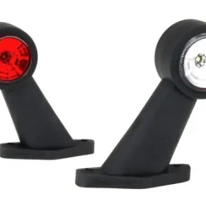 Népszerű Foncsoros gumilámpa 12/24V rövid ferde led (P/F) JOBB