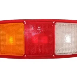 Hátsó lámpa 3 funkciós BÚRA piros/sárga/fehér Prémium