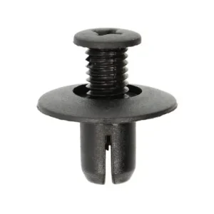 Alacsony ár Kárpitpatent 8mm / 21mm menetes rúd biztosítóval fekete