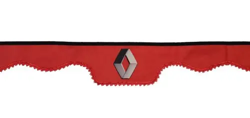Szezonális akció Luxus RENAULT rojt szélvédőre PIROS