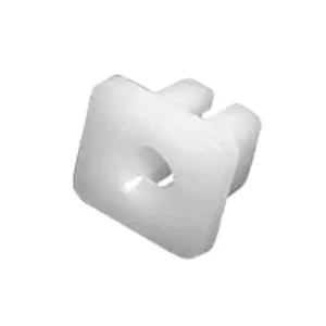 Műanyag négyszöganya 8,4 x 8,4 / 4,8 mm fehér Ingyenes szállítás