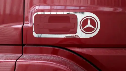 Mercedes Axor inox dísz ajtókilincs köré párban Biztonságos fizetés
