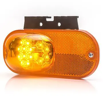 Akció LED irányjelző és helyzetjelző lámpa 12/24V prizmával