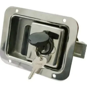 Azonnal elérhető Süllyesztett zár inox 92x119