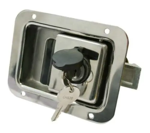 Azonnal elérhető Süllyesztett zár inox 92x119