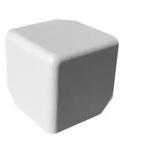 Árengedmény Műanyag sarokelem fehér R15