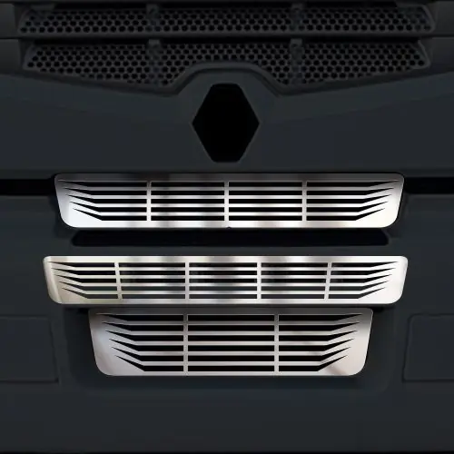 Renault Premium inox lökhárító díszrács szett Akció