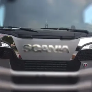 Scania S / R inox homlokfal dísz párban SZÉLES Akció