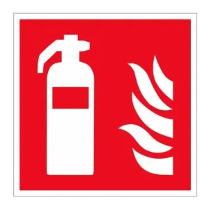 Azonnali szállítás Tűzoltó készülék matrica