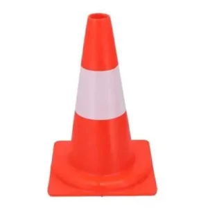 Terelőkúp (Elakadásjelző bója) 34 cm piros-fehér Kiárusítás