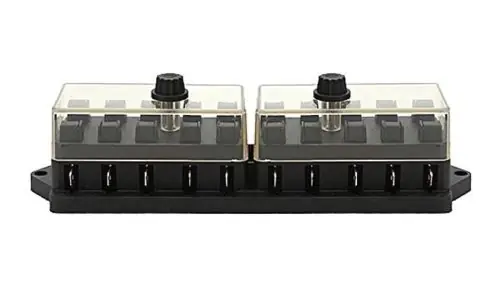 Rendeld meg most Késes biztosíték tábla tetővel 10-es