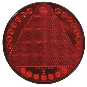 LED hátsó lámpa kör háromszög prizmával 12/24V Dasteri Legjobb ár