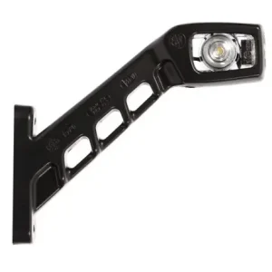 Gyors kiszállítás Gumilámpa 12/24V hosszú ferde ledes (piros-fehér) BAL