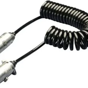 Normál 7P spirálkábel 24V 7,5m FÉM Expressz kézbesítés