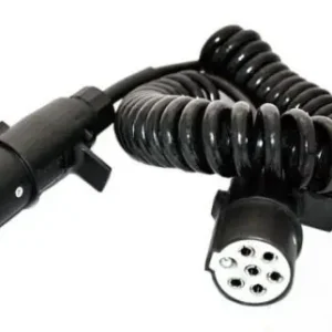 Exkluzív ajánlat Speciál 7P spirálkábel 24V 4,5m Műanyag VÉKONY