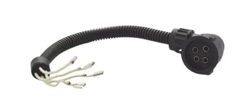 Ne maradj le 4 pol Man/Mercedes csatlakozó 4 vezetékkel fekete