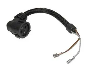 4 pol Man/Mercedes csatlakozó 2 vezetékkel fekete Gyors szállítás