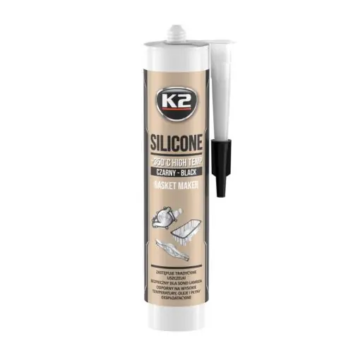 K2 SILICONE szilikon tömítő paszta 304ml fekete Árengedmény