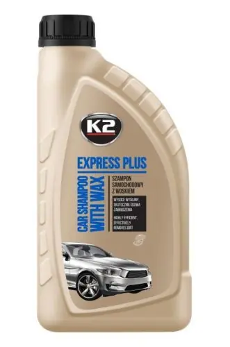 Bestseller K2 autósampon és wax 1L CITROM illattal