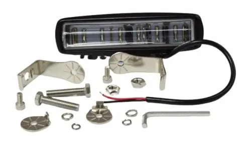 Munkalámpa / jelzőfény PIROSVONAL, LED-es 10-80V Keskeny Szuper ajánlat