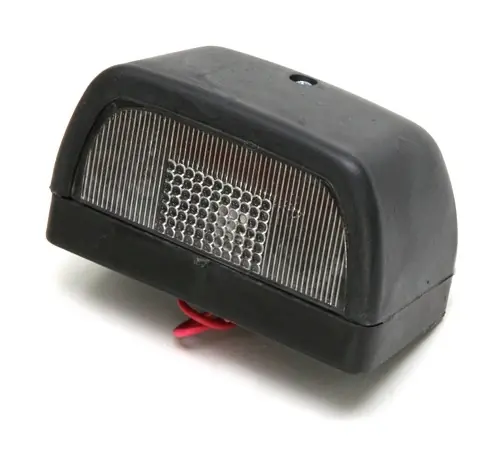 Rendszám megvilágítás fekete (kerekített téglalap) Bestseller