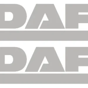 Alacsony ár DAF óriás matrica oldalra párban (100x35cm) EZÜST