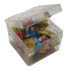 Kedvezményes ár Mini késes biztosíték szett dobozban 100db